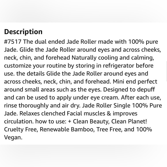 Ecotools Jade Face & Under Eye Roller For Smoothing & De-Puffing - Picture 6 of 7